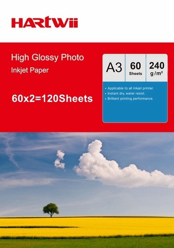 High glossy photo - a3,
