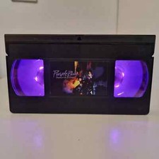 Prince Purple Rain LED VHS Novelty Tape Light Lamp Birthday Xmas Gift Idea Retro