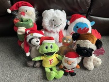 Bundle of Christmas soft toys