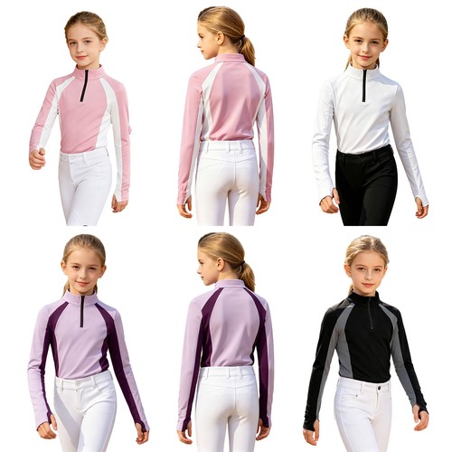 Girls horse riding shirt - uk,