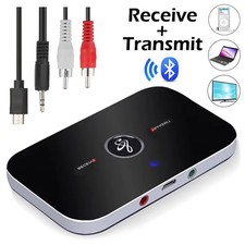 B6 2 in 1 Bluetooth 5.3 Audio Receiver Transmitter 3.5mm AUX+RCA 600mAh Battery