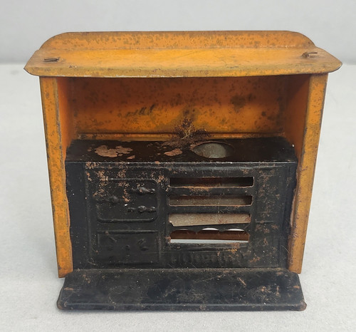 Antique dolls house - , range
