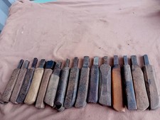 VINTAGE LEATHERSHOE  EDGE IRONS   SHOEMAKER LEATHERWORKERS TOOLS