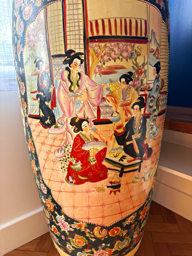 Large multicolour porcelain - multicolour,
