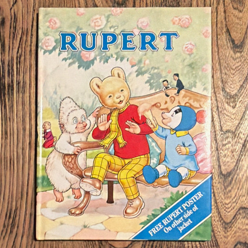 Rupert annual hardcover 1990 - rupert,