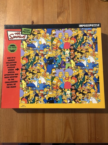 The simpsons impossipuzzle 550 - the,