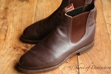 R.M. Williams Burgundy Leather