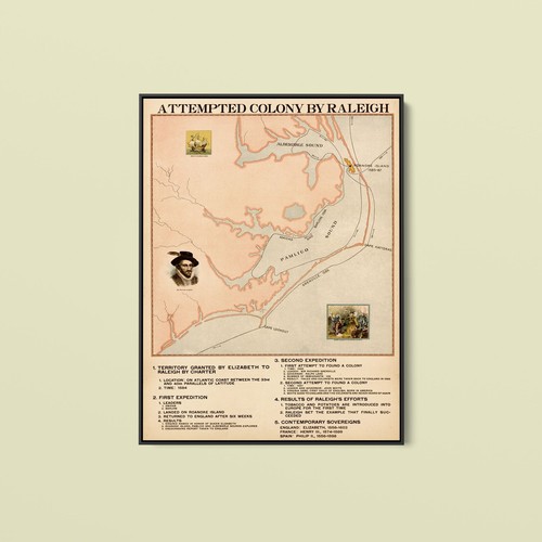 Vintage maps attempted - -,