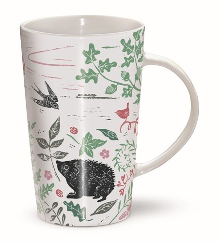 Latte mug hedgehog - latte,