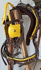 BIOTHANE QUICK HITCH HORSE DRIVING CART HARNESS SET