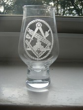 WHISKY GLASS SUPERBLY HAND