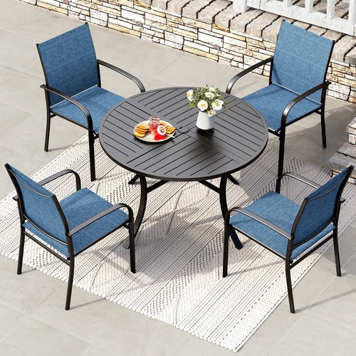 Piece patio dining set - 5,