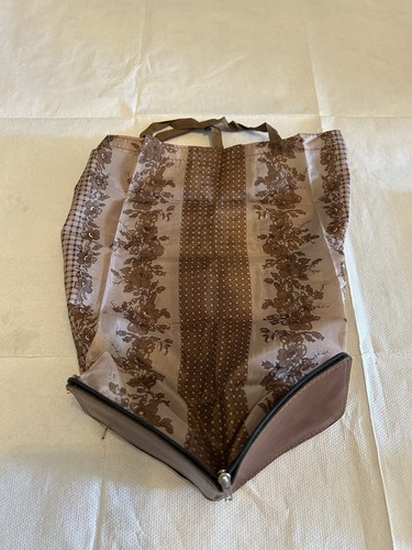 Vintage folding carrier bag - carrier,