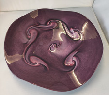 Signed Studio Art Glass Bowl