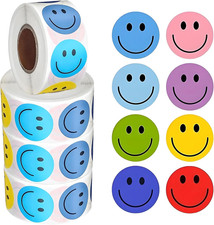 2000 Pcs Smiley Face Stickers