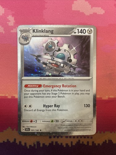 Pokemon card klinklang - klinklang, stellar