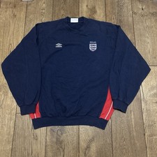 VTG 90s Umbro England Navy