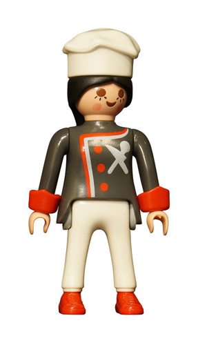 Playmobil figure chef kitchen