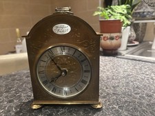 Tempus Fuqit Brass Mantelpiece