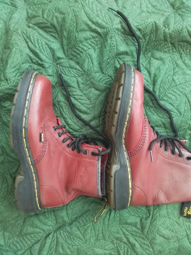 Martens boots red size uk - dr,