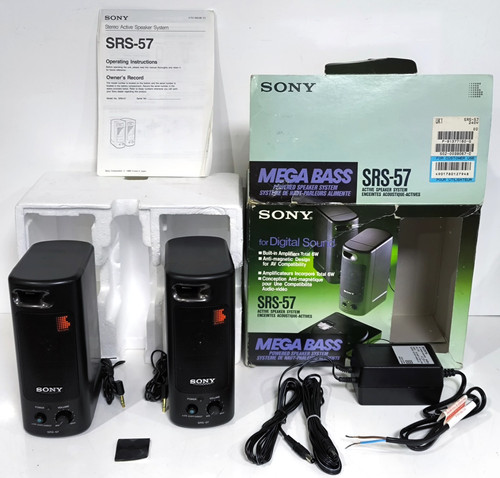 Vintage pair sony srs - of,