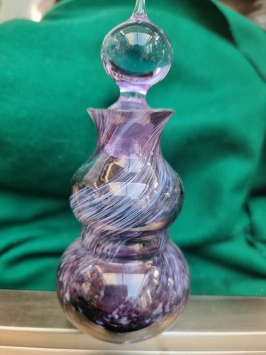 Murano style art glass perfume - art,