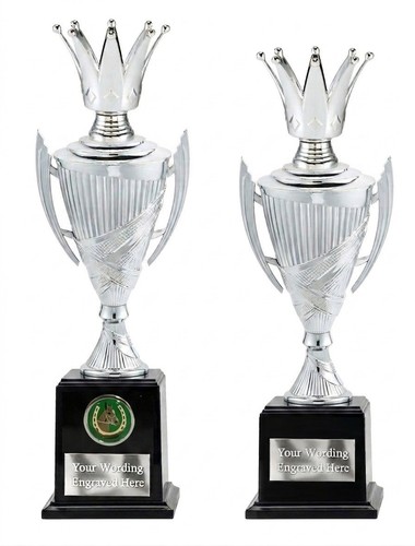 Personalised silver crown - personalised, cup