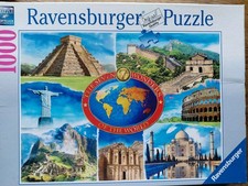 Ravensburger SEVEN WONDERS OF MODERN WORLD 1000 PIeces Jigsaw Puzzle 