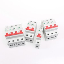 GEYA Mini Circuit Breaker AC MCB GYM8 1-4P 4.5kA 6/10/16/25/32/40/50/63A &Rail