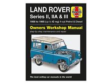 Haynes Manual Land Rover Series 2, 2A & 3 - 1958 - 1985 DA4636