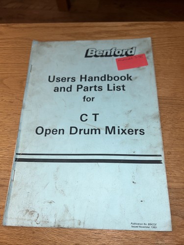 Benford open drum concrete - ct,