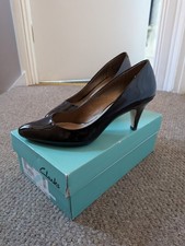Clarks Black Patent Leather