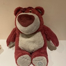 Disney Store Toy Story Lotso Bear Huggin Strawberry Smell Soft Plush Toy 14" 