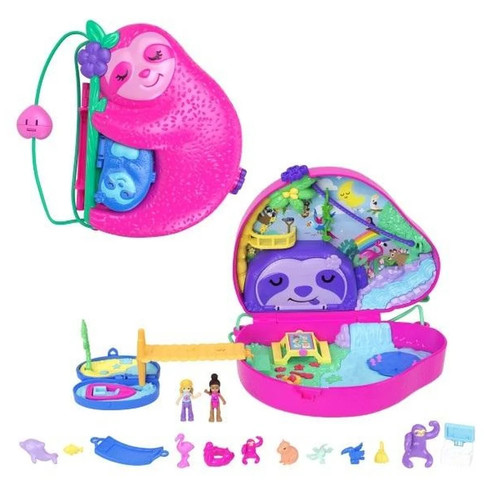 Polly pocket compact bag sloth - compact,