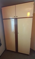 Vintage Wrighton Freestanding Wardrobe plus Chest of drawers and Bedside Table