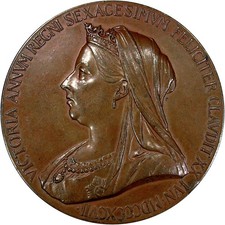 G. BRIT MEDAL 1897 BHM-3506
