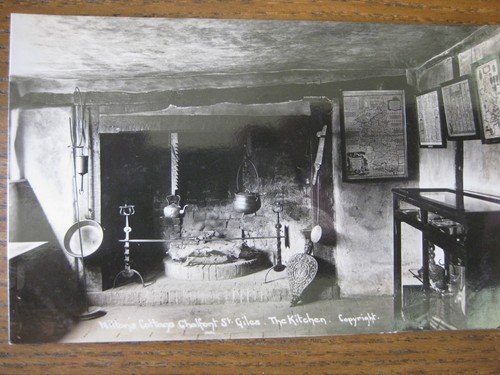 The fireplace kitchen - the,