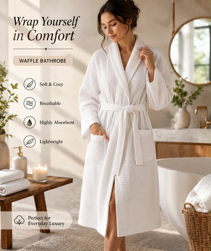 Bathrobe towelling women - towelling,