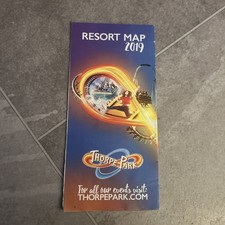 Thorpe Park Resort Map 2019