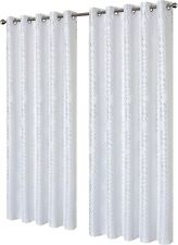 Blackout Eyelet Curtains Black