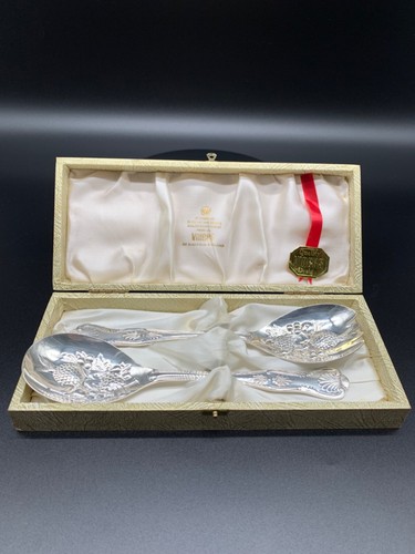 Vintage silver plated - silver, fruit
