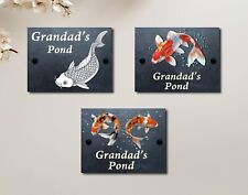 Personalised Koi Carp Pond