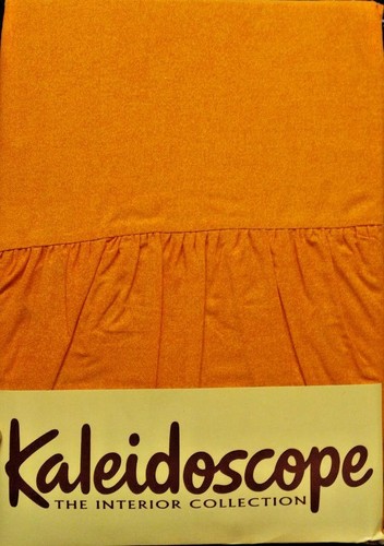 Single bed orange fitted - single,