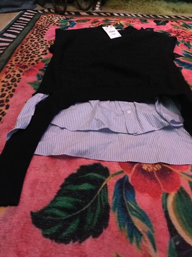 New zara black cap sleeve - cap,