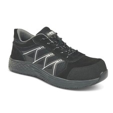Apache Venus Mens Safety Trainers Black Metal Free Composite Toe Size 7