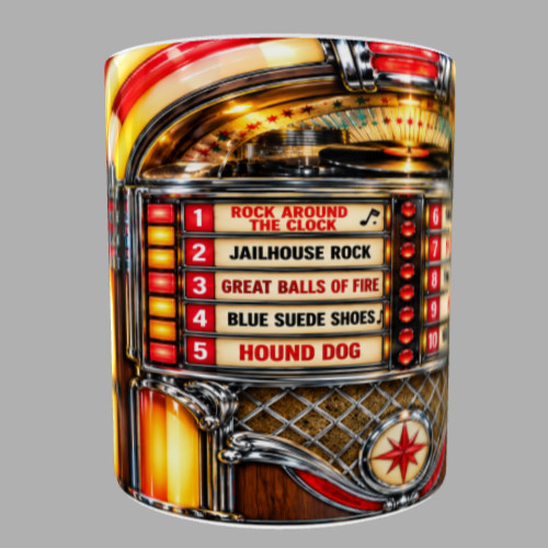 Retro jukebox mug - retro,