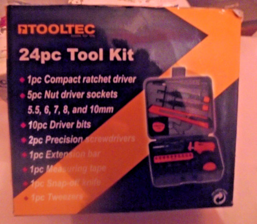 Tooltec toolkit ratchet - 24, pc