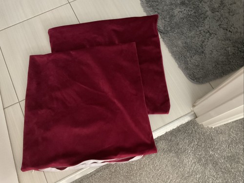 Velour deep red - 17,