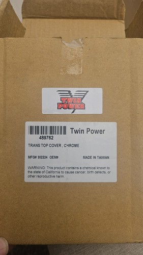 Transmission cover chrome top - transmission,