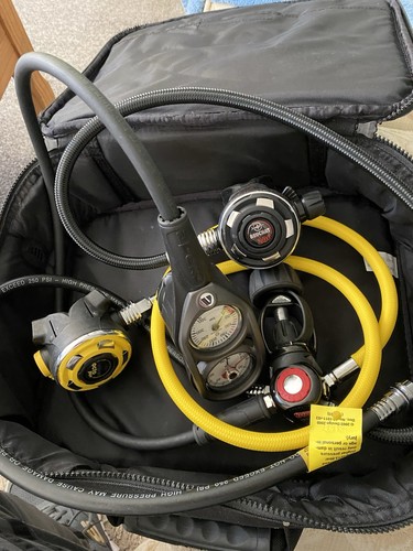 Beuchat diving regulator set - beuchat,